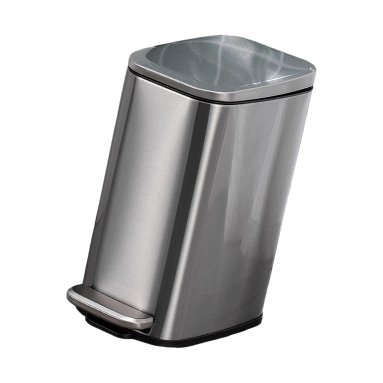 Limtula Rectangular Waste Bin 6L Trash Can for Bathroom Living Room Odors Control Lid Garbage Container for Home Modern Decors Home Garbage Can