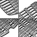 7644 Grillroste Gasgrills Ersatzteile für Weber Q100, Q1000, Q1200, Q1400 Series, 32 x 21.6CM Ersatzteile Zubehör Passen für Weber Baby Q Gusseisen Grillrost Grillplate,2er-Pack