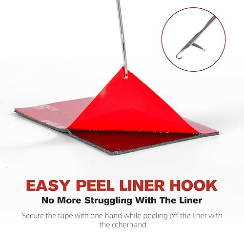 Miniatura 3 de Surekeep Cinta de doble cara resistente, 2 pulgadas x 16.5 pies, cinta de montaje VHB 5925 fuerte adhesivo impermeable para automóviles, tiras de