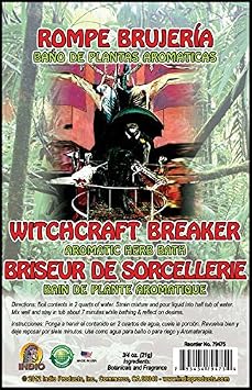 Witchcraft Breaker Bath Herbs - 0.75oz Bao de Hierbas Rompe Brujera