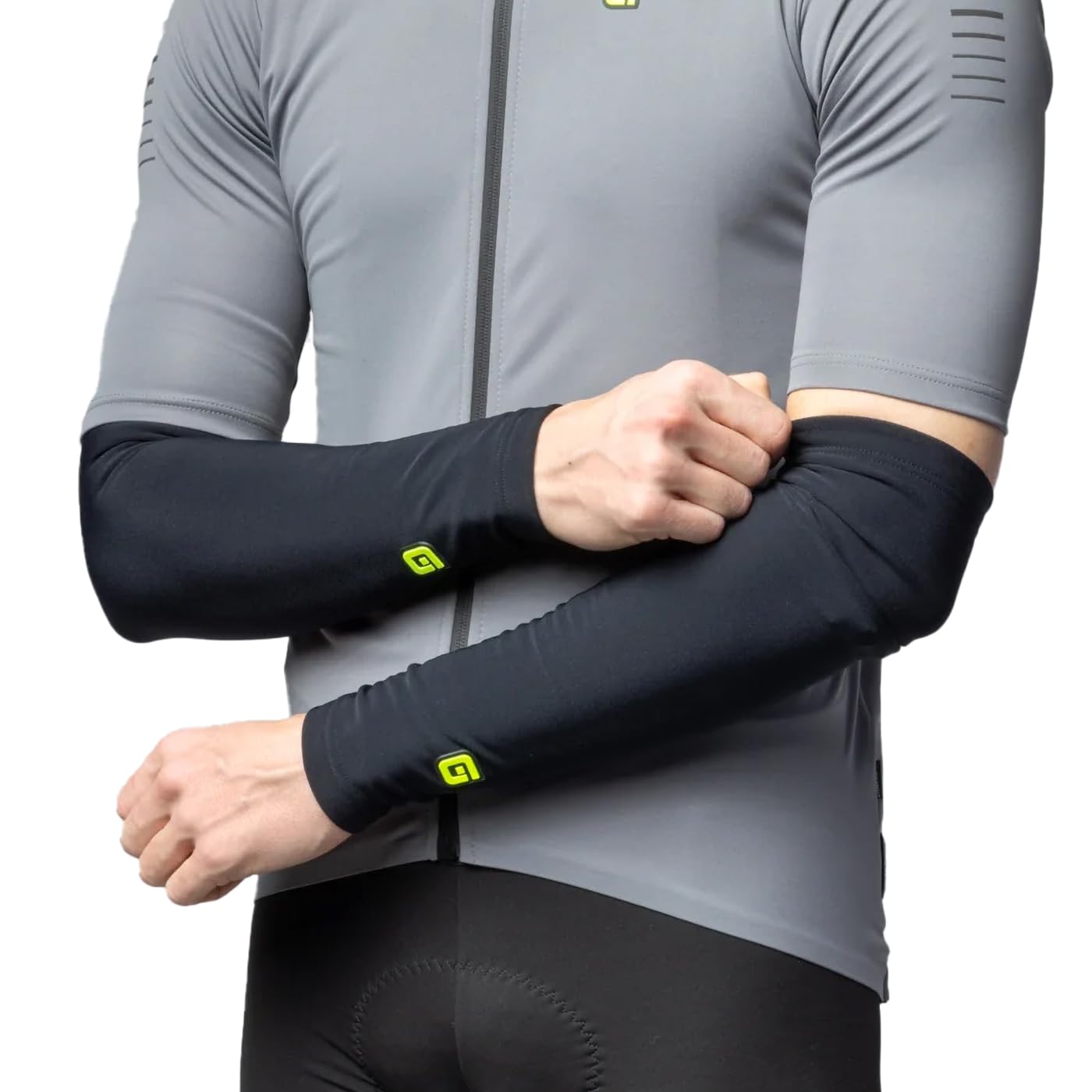 Alé Cycling Unisex Termico Armwarmers, Black, M