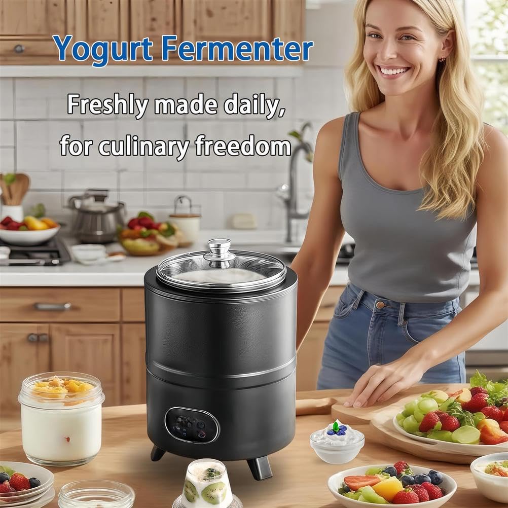 Máquina de fermentación comercial con control de tiempo y temperatura para hacer yogur, ajo, natto y vinagre