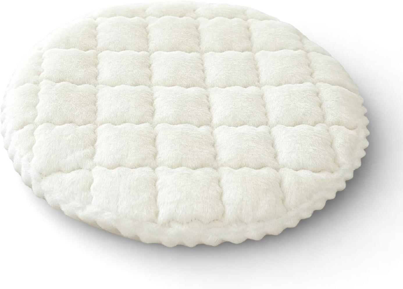 Round Seat Cushion Chair Pad Non Slip With Tie On Stool Cushion Soft Foam