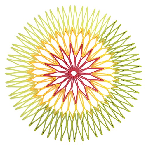 Spice Ratchet Blossom Multi-Use Silicone Trivet, Red #TOP4