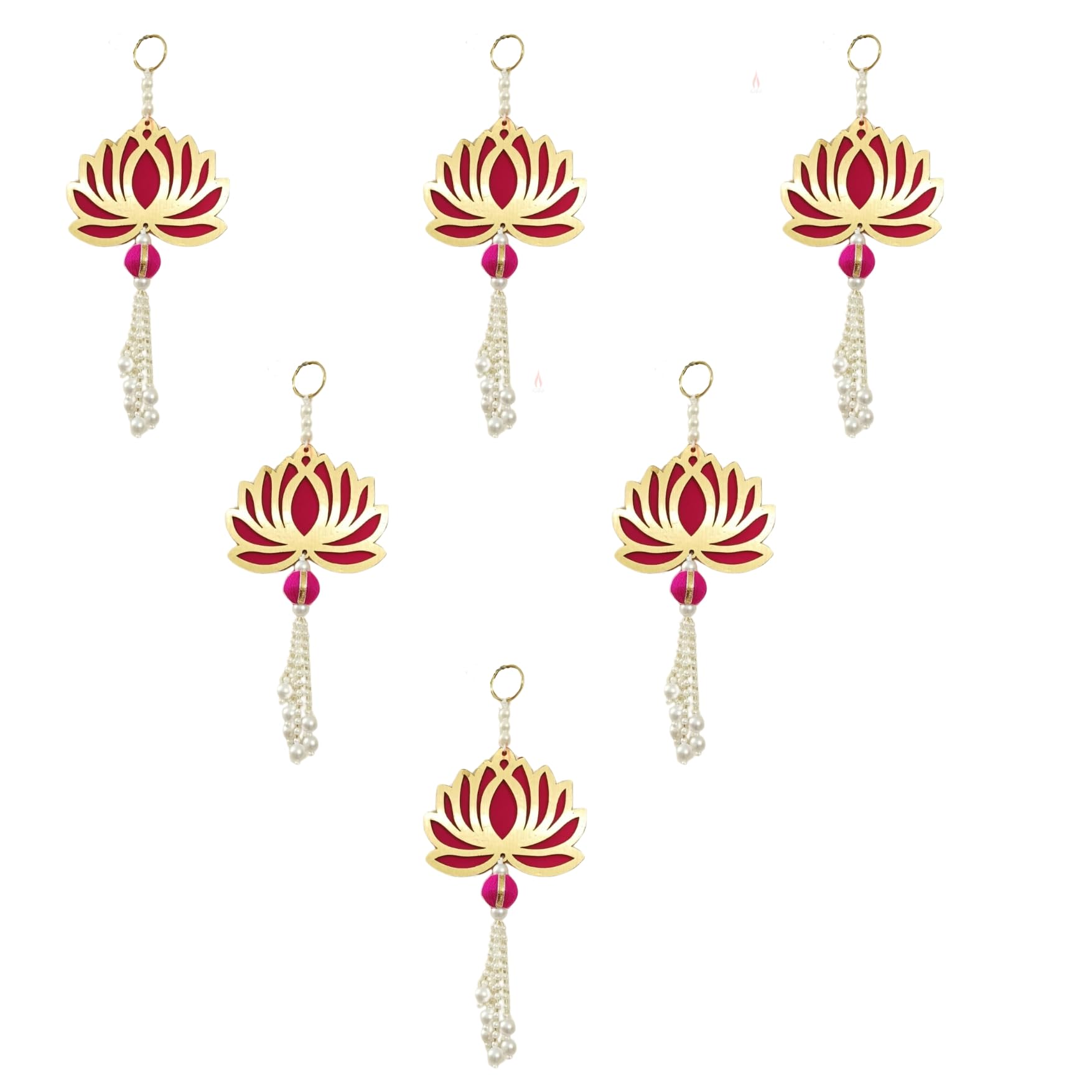 Golden Bell Strings - Diwali & Party Decor -12 Golden Bell Strings - Diwali & Party Decor -12
