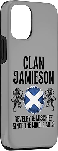 Miniatura 3 de iPhone 13 Pro Jamieson Clan Scottish Family Name Scotland Heraldry Case