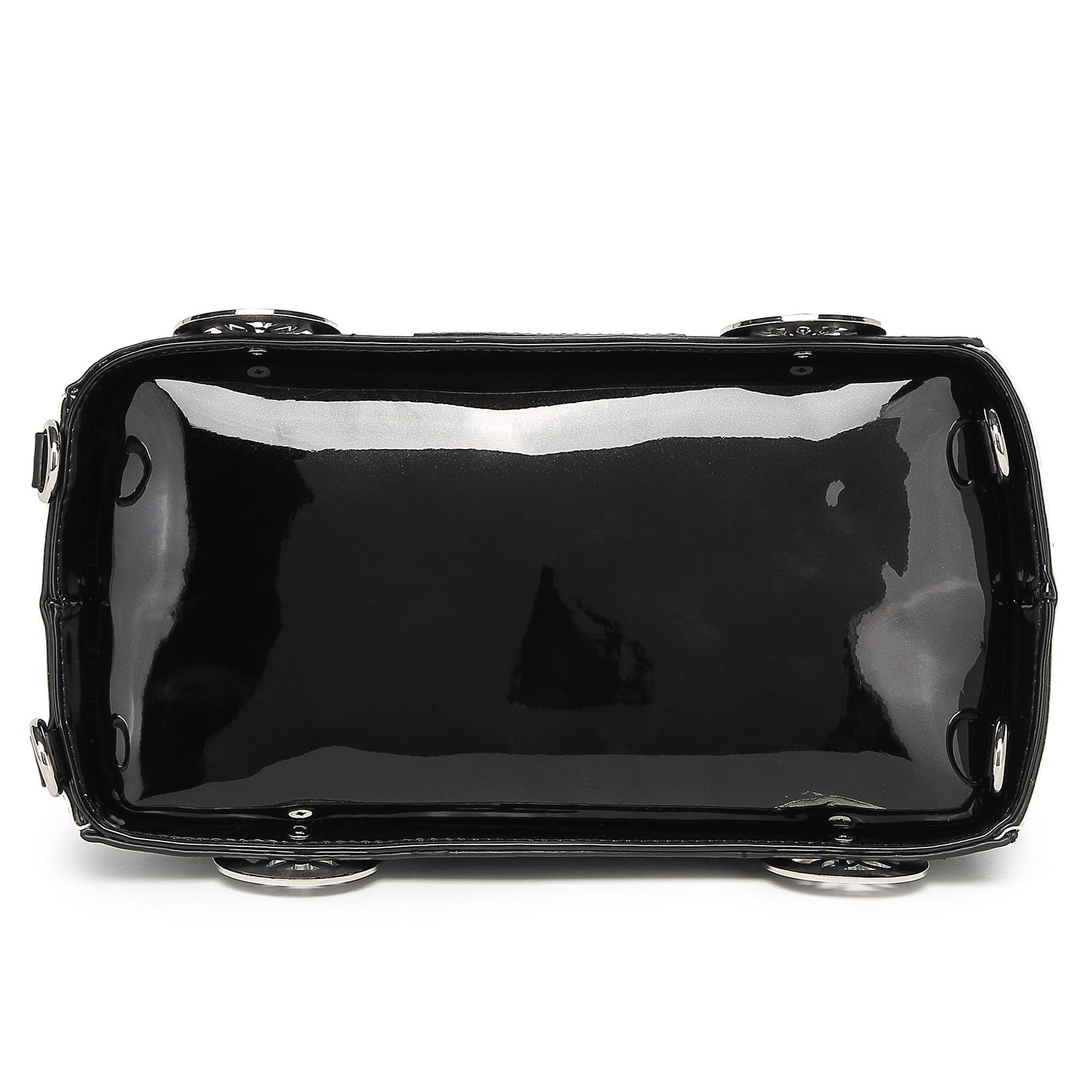 Greabuy 2 bolsas ergonómicas inspiradas en el coche, bolso de mano de piel sintética con asa extraíble y múltiples bolsillos en forma de coche