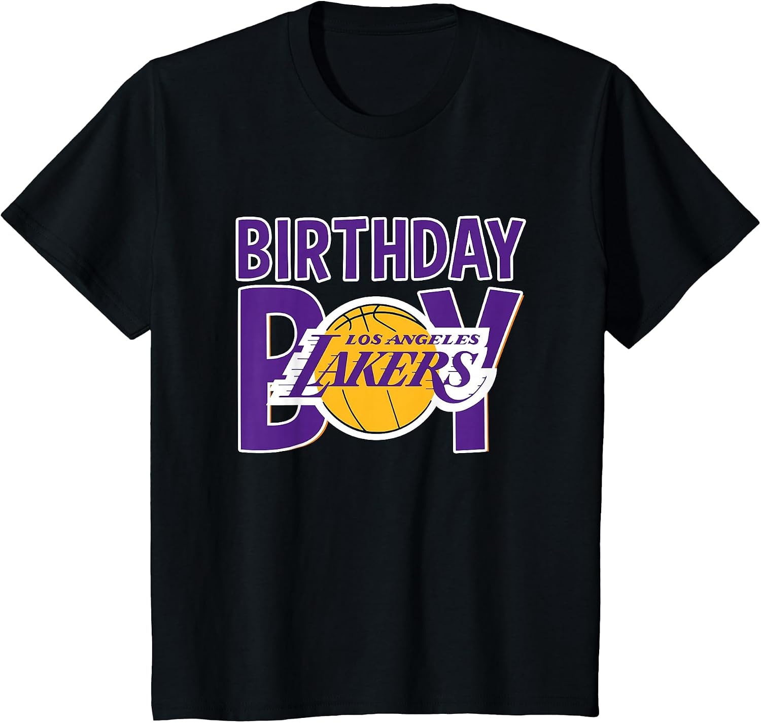NBA Birthday Boy Los Angeles Lakers Baller Logo T-Shirt