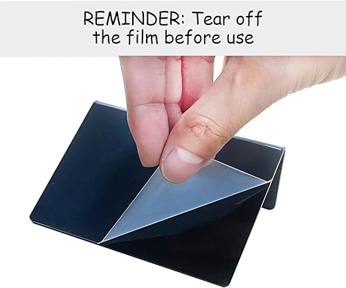 Miniatura 9 de PigPotParty Mini letreros acrílicos de pizarra para bufé de fiesta al aire libre, 12 unidades de 4 x 3 pulgadas, etiquetas elegantes de alimentos