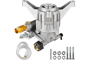 Vertical Pressure Washer Pump: Unleash 3000 PSI Power with 7/8" Shaft and 2.5 GPM Capacity