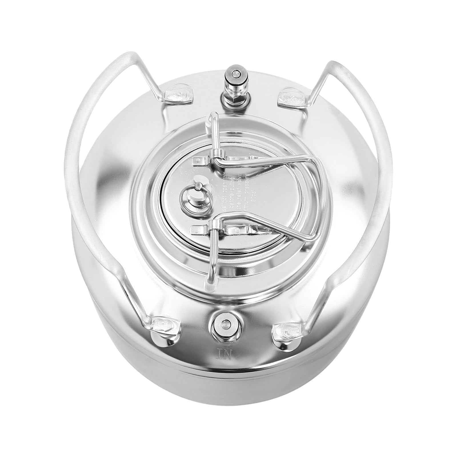 Système De Fût Miniature À Verrouillage À Bille De 6 litres (1,6 Gallon), Cuve De Brassage avec Système De Déconnexion Rapide. Ce Système Assure Une Conduction Thermique Uniforme pour