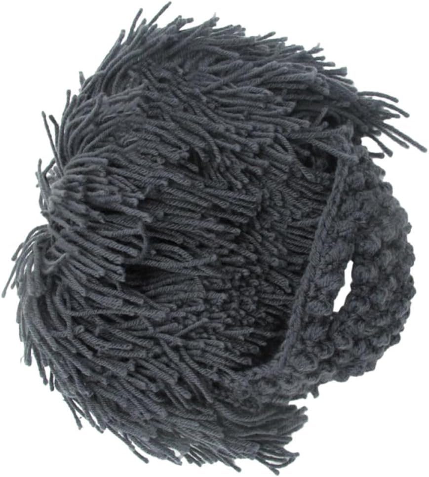 Winter Ski Hat for 44-50cm Cotton Funny Creative Grey