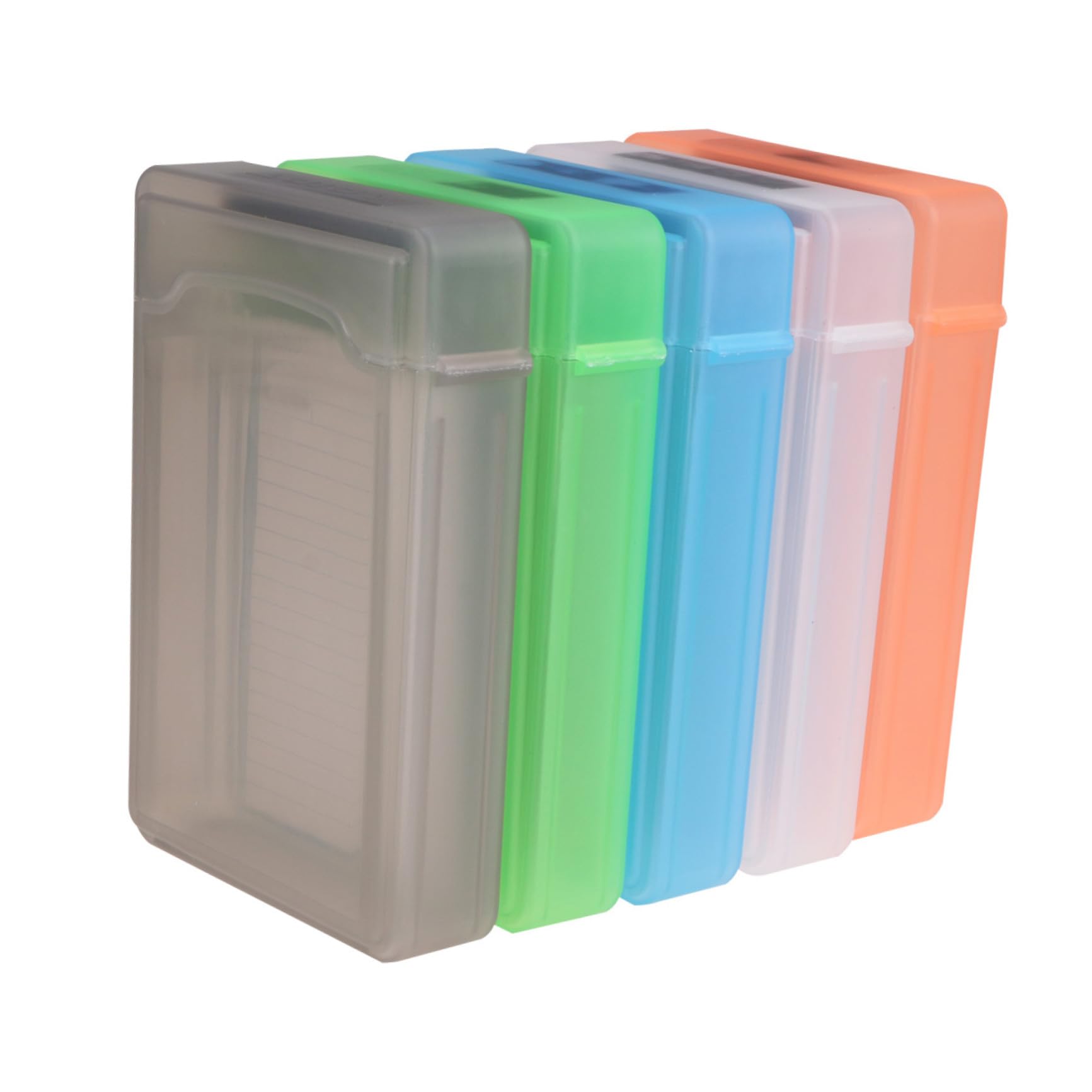 Operitacx 5pezzi Custodia Per Disco Rigido Plastica Resistente Organizer Per Accessori Digitali Etichetta Di Marcatura Scatola Portaoggetti Protettiva
