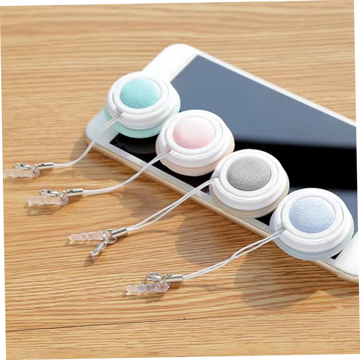 Healvian 40piezas Limpiadores De Pantalla Portátiles Paquete De De Limpieza Para Gafas y Lentes Diseño De Macarón Para Pantallas De Móvil y Cámaras