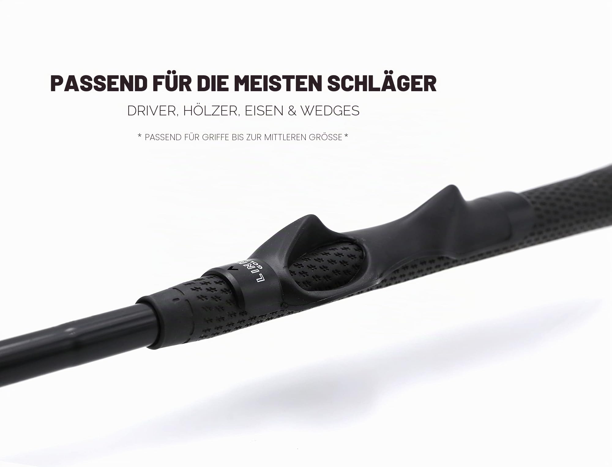 Links Golf Griff-Trainer für Links- und Rechtshänder, Aufsatz für Golfschläger, um bessere Handhaltung zu erzielen, Golfschwung-Trainer