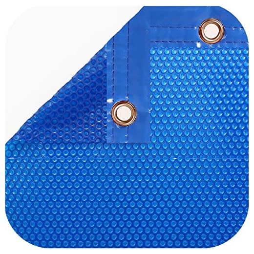 International Pool Protection Pack Cobertor Térmico De 600 Micras (11X4M) + Enrollador Telescópico De 81Mm.