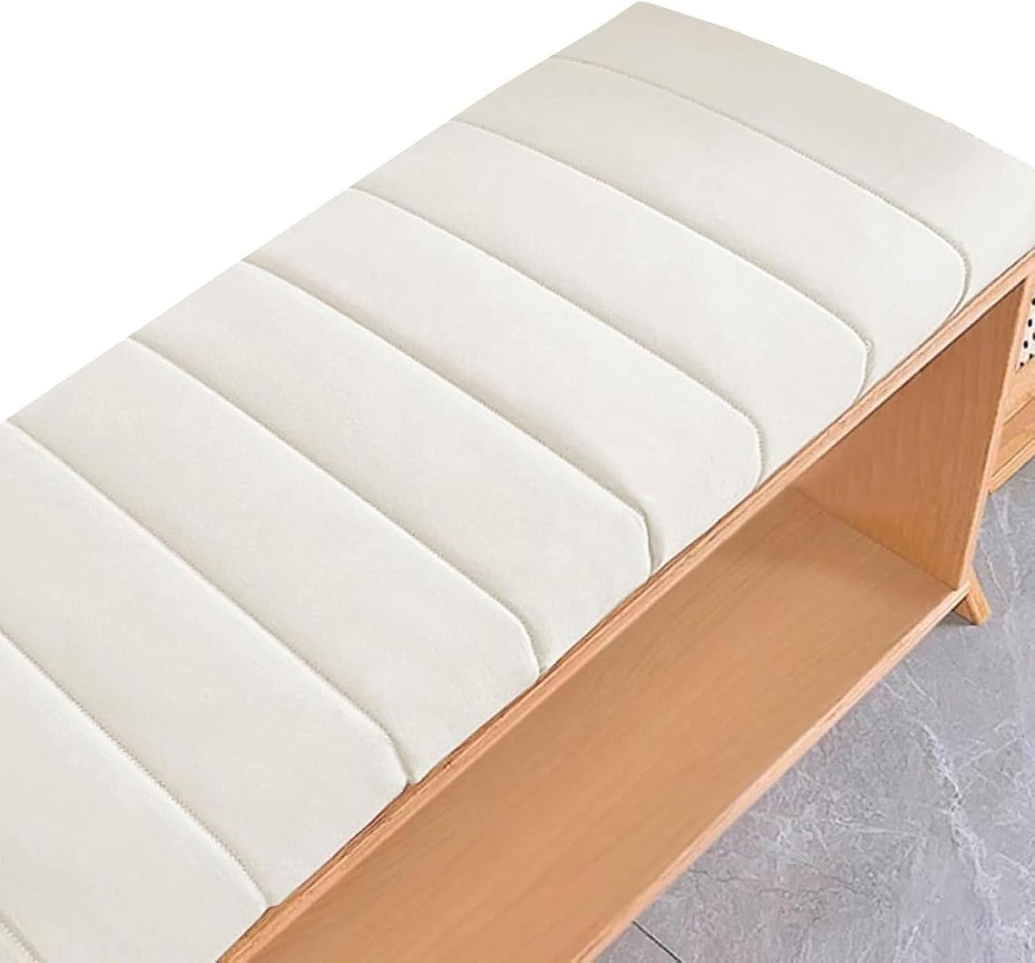 YSZBD Universal bench cushion 80x40 100x40 120x40 140x40 150x50 Bench cushion, seat cushion, bench seat cushion, bench pad, cushion, kitchen bench, garden bench(A,100x55cm)