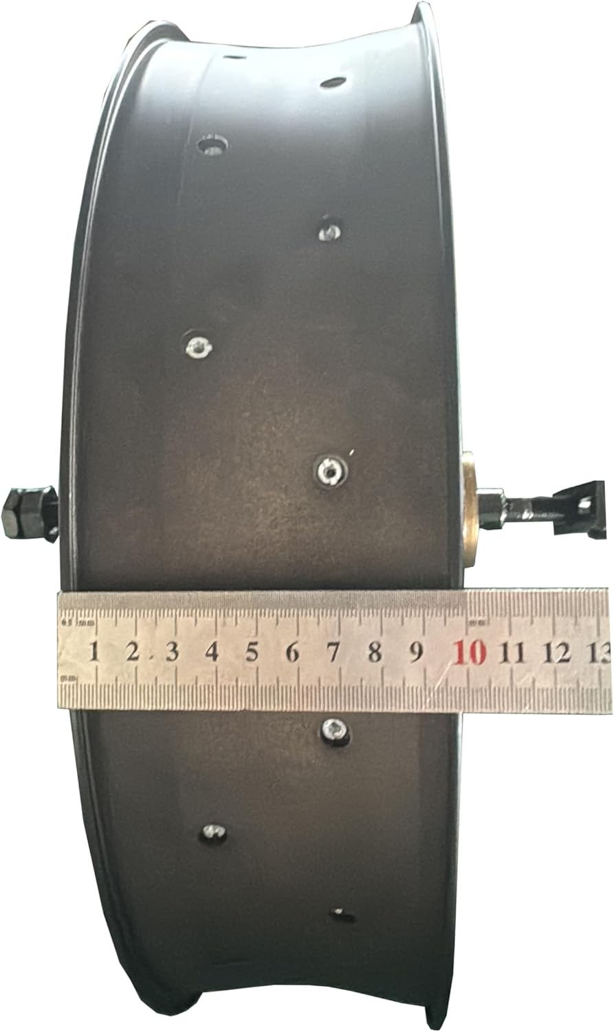 20 * 4.0 100mm Width Rim with QS 3T /3.5T/4T/5T 170mm Dropout 5000W Fat motorwheel with Single Freewheel (5T)