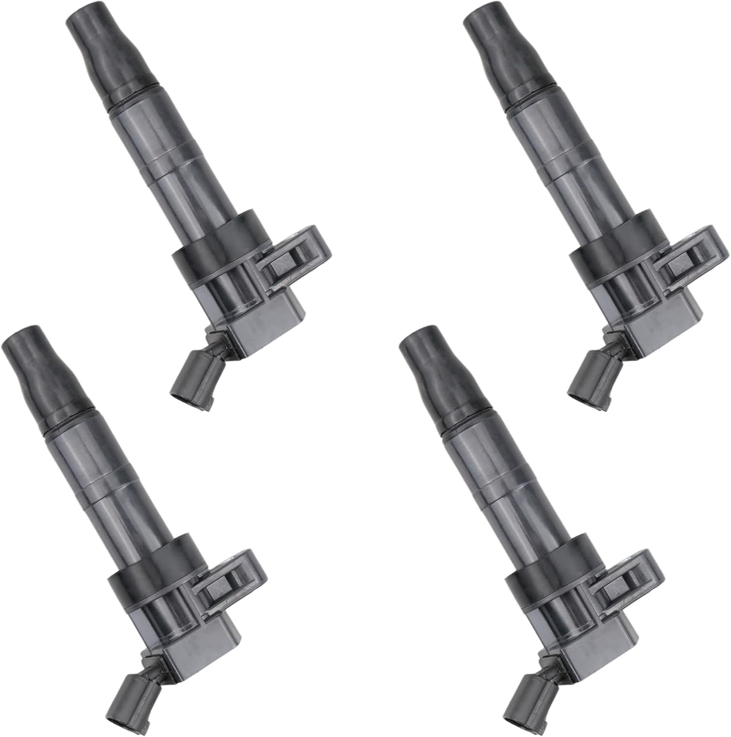 4Pcs Ignition Coil Pack Compatible with Hyundai 2013-2015 Santa Fe Sport 2.0L, 2011-2014 Sonata 2.0T, for Kia 2011-15 Optima 2.0T, 2011-16 Sportage 2.0T, 2012 Rondo 2.4L, #UF647 273002G700
