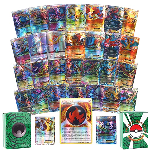 100-Piece Cards Pack: 20 GX + 20 Mega + 1 Energy + 59 EX Arts, Includes Perfect Box! 1
