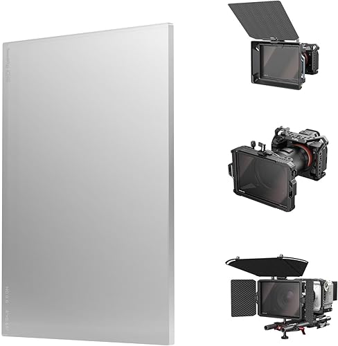SmallRig Filtro ND0.6 de 4 x 5.65 (2 topes), filtro de densidad neutra cuadrada de 0.157 in de grosor, con revestimientos multicapa, vidrio óptico