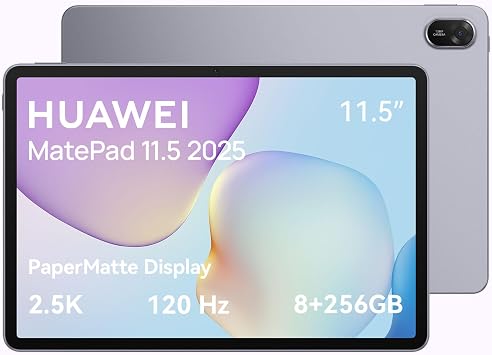 HUAWEI MatePad 11.5, 8+256GB, 2.5K 120Hz Eye Comfort PaperMatte Display
