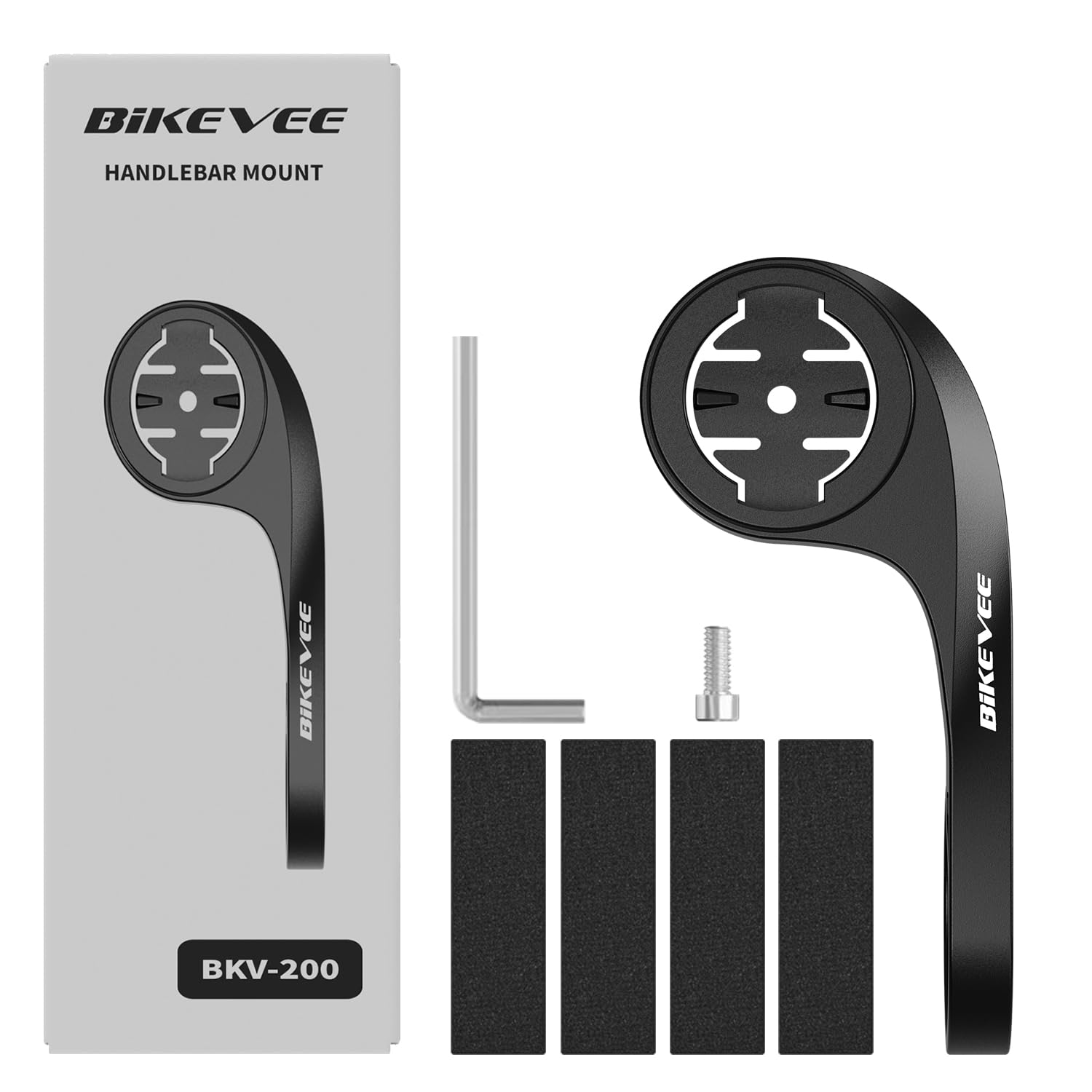 Supporto anteriore compatibile con Garmin Edge GPS Bike Computer Adapter per manubrio da 25,4 mm/31,8 mm, sicuro e universale