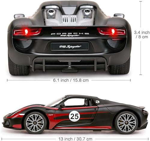 Miniatura 3 de RASTAR RC 114 Porsche 911 GT3 Cup Auto deportivo de control remoto, coche de juguete Porsche para niños Drift RC Race Vehicle - Blanco 2.4G