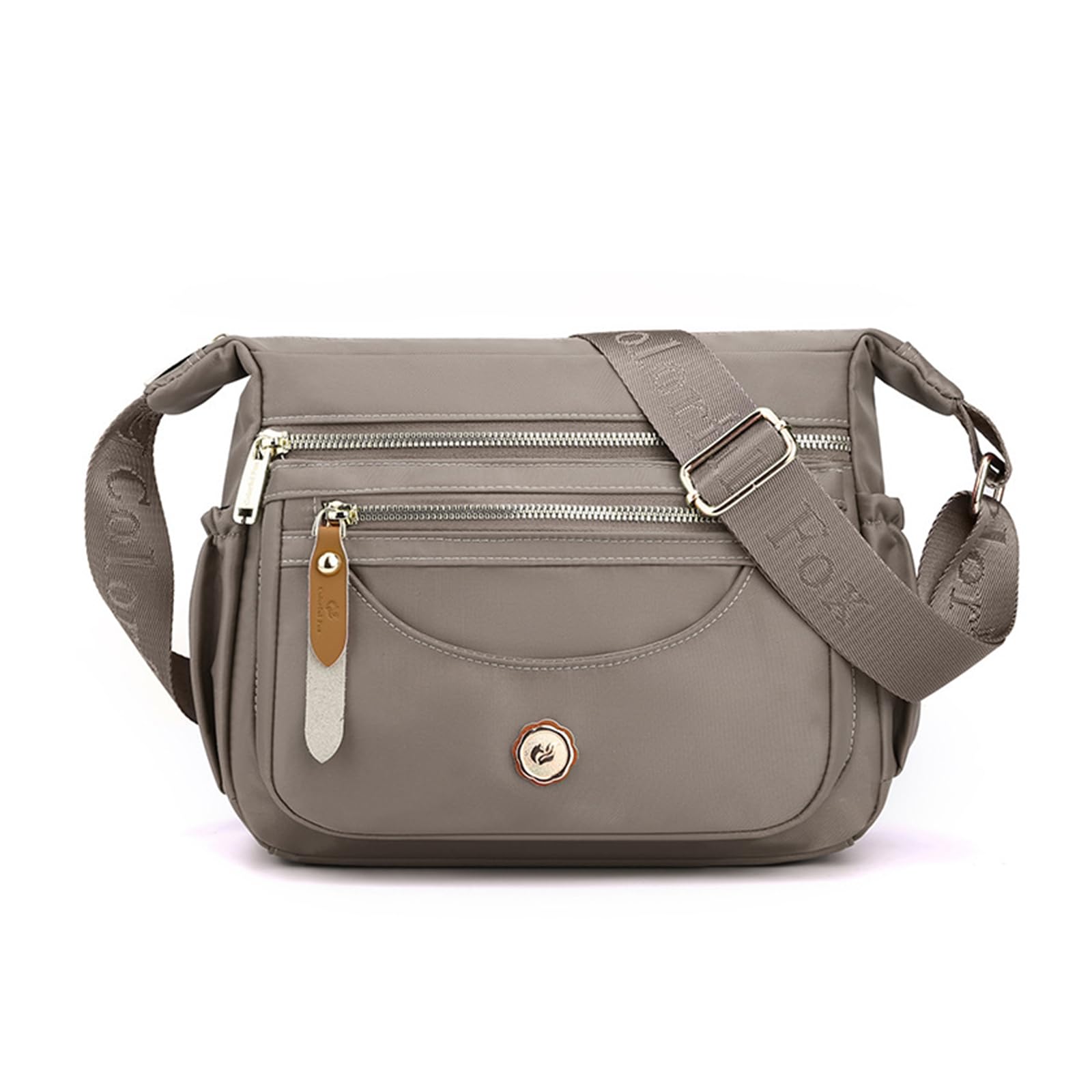 NICOLE & DORIS Borsa Tracolla Donna Casuale Borsa a Spalla Leggero Borse Messenger Multitasche Crossbody Bag per Viaggio Shopper Sportiva Scuola Curry