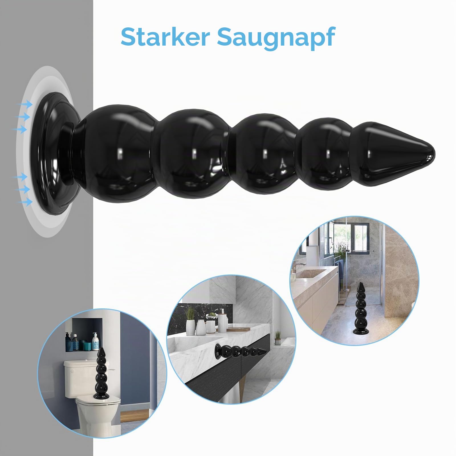 39.5cm Riesen Lange Analkugeln Analplug, Anal Dildo Buttplug