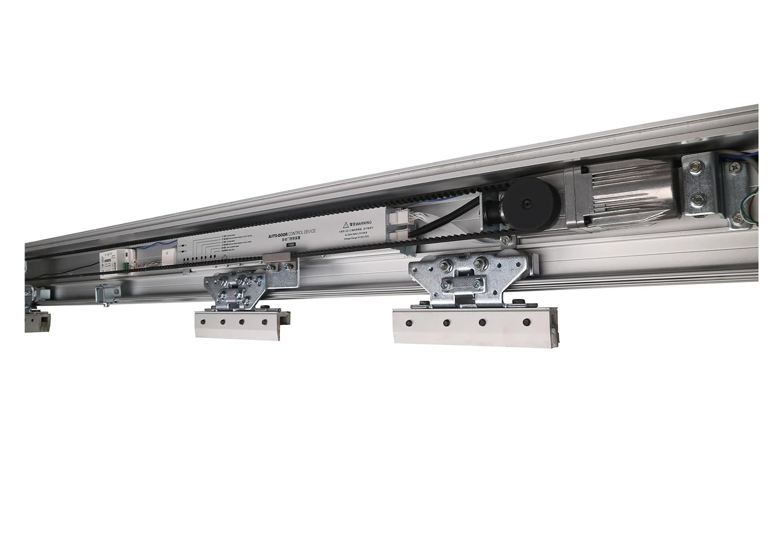 Abridor de puerta de garaje, Abridor de puerta corrediza de vidrio con motor sin escobillas Dc24V CC en operador de puerta automática Se adapta a puertas versátiles