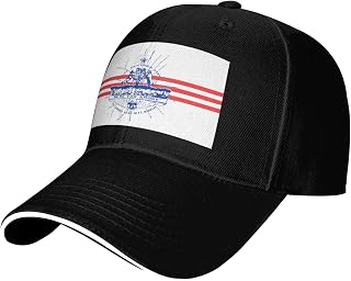 Flag of Fort Worth, Texas (1912-1968) Baseball Cap for Men Women Sun Hat Adjustable Trucker Caps Ball Cap