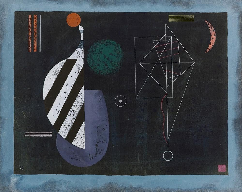 Alliance of Two (1932) 14x11 UnFramed Art Print Poster Ready for Framing by Wassily Kandinsky