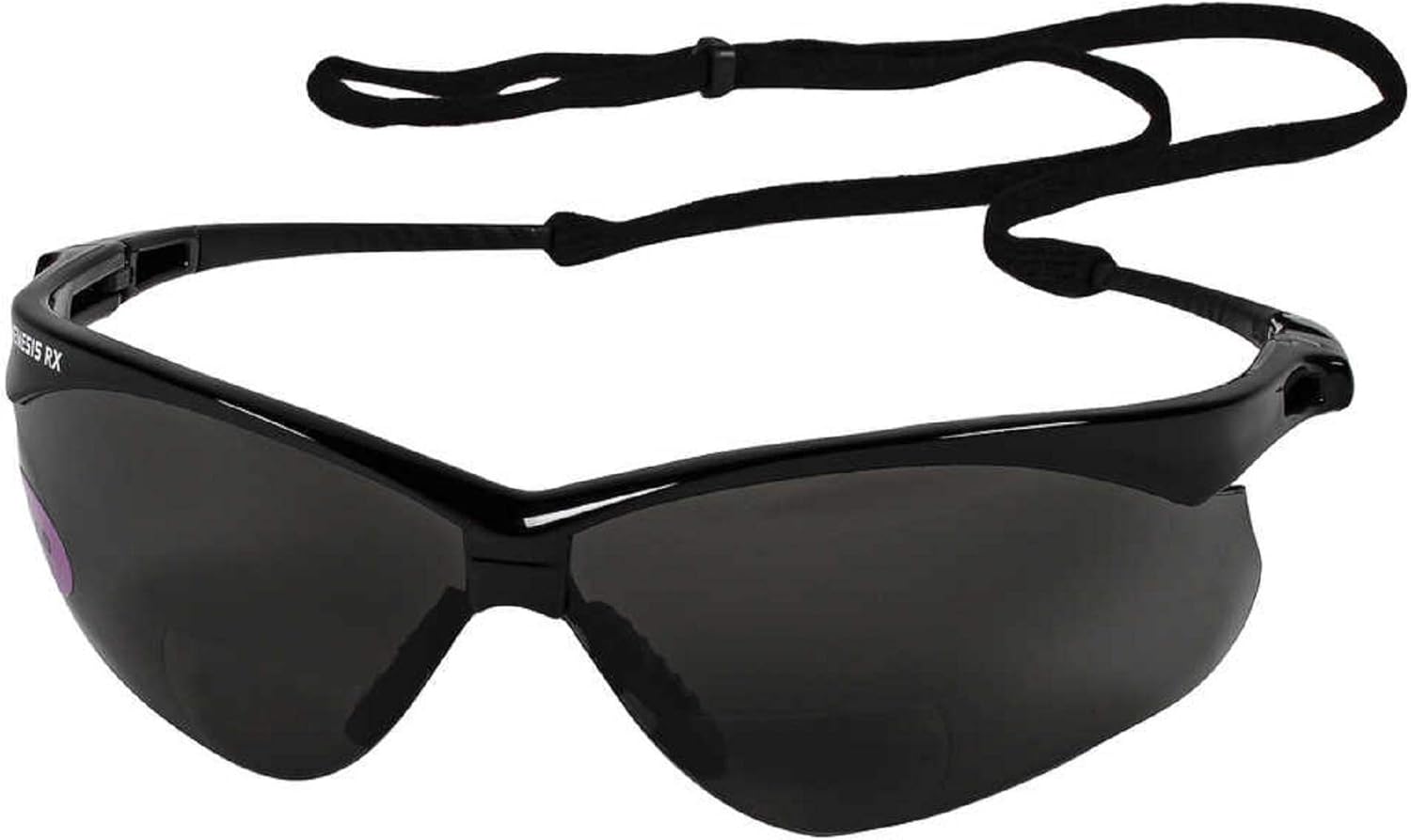 Jackson Safety V60 Nemesis RX Safety Eyewear 22518, Smoke +2.0 Lens Bifocal (2 Pair)