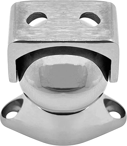 Miniatura 6 de ISURE MARINE Tope de puerta de acero inoxidable 316 Tope de puerta magnético Soporte de puerta Instalación para yate, barco, autocaravana