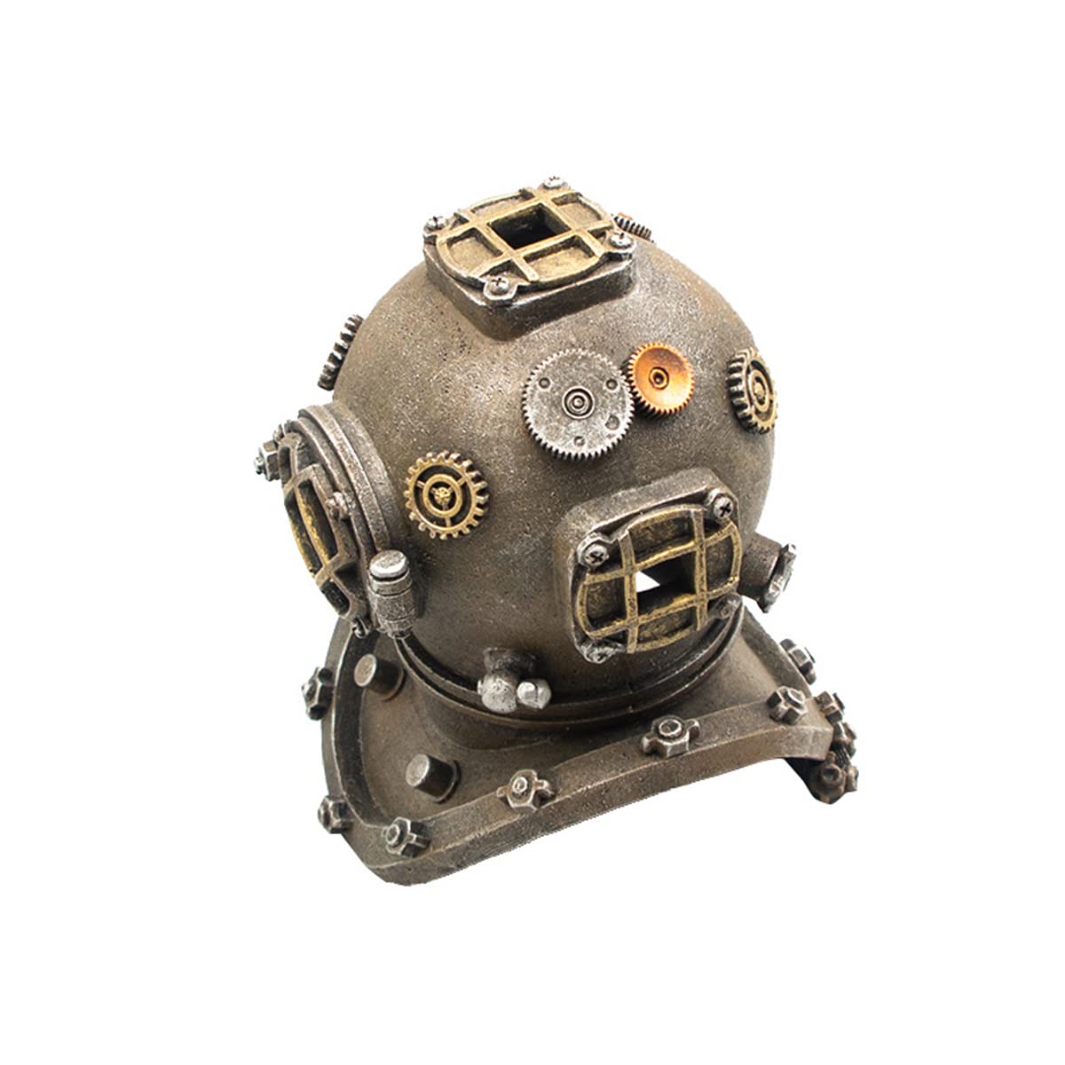 Decorazioni per Acquari Capsula Spaziale Accessori per Acquari Decorazione Paesaggistica per Acquari Creativi per Riparo per Pesci E Gamberetti,13x11x14.5cm