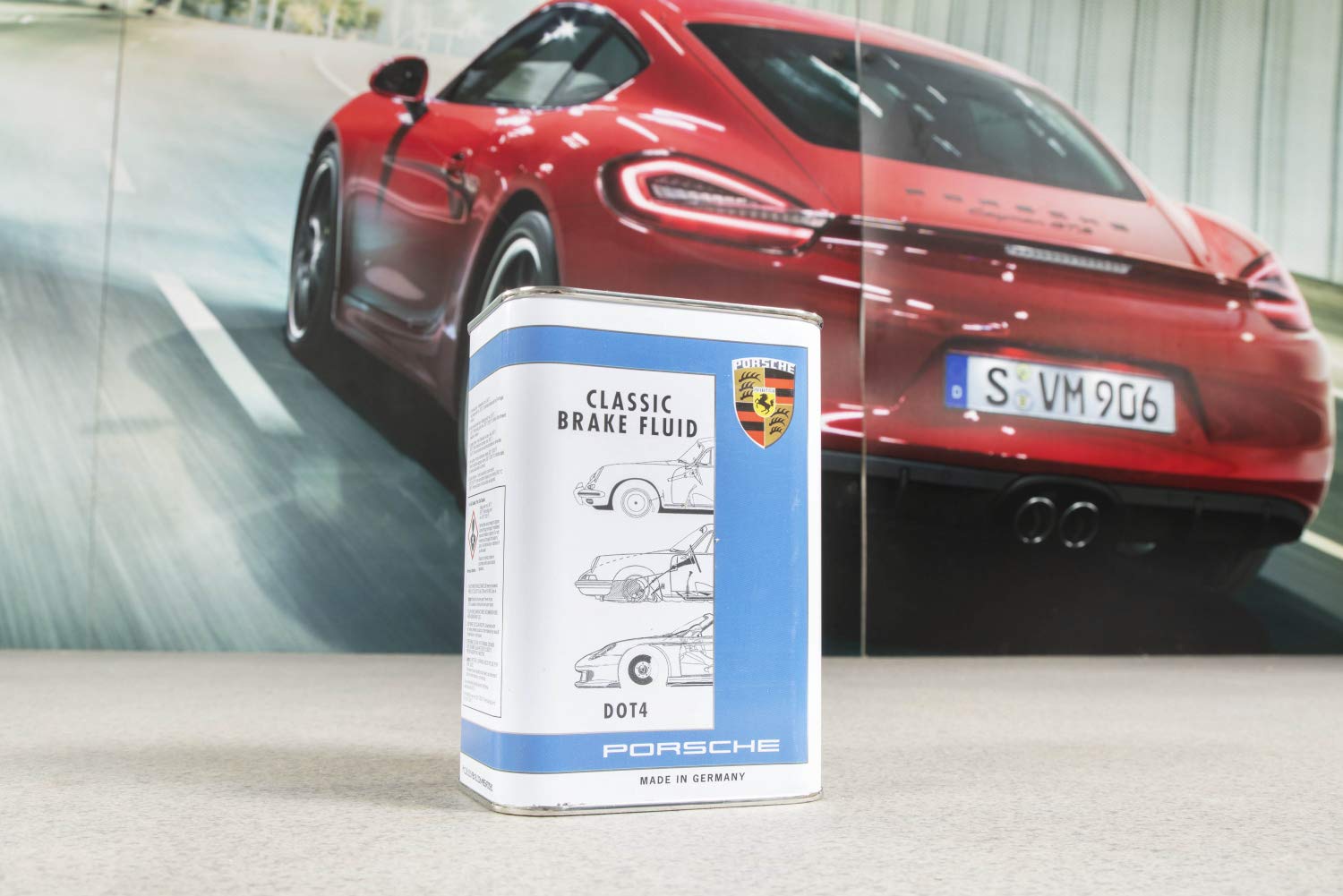 Liquide de frein Porsche Classic 911 DOT 4, 1 litre