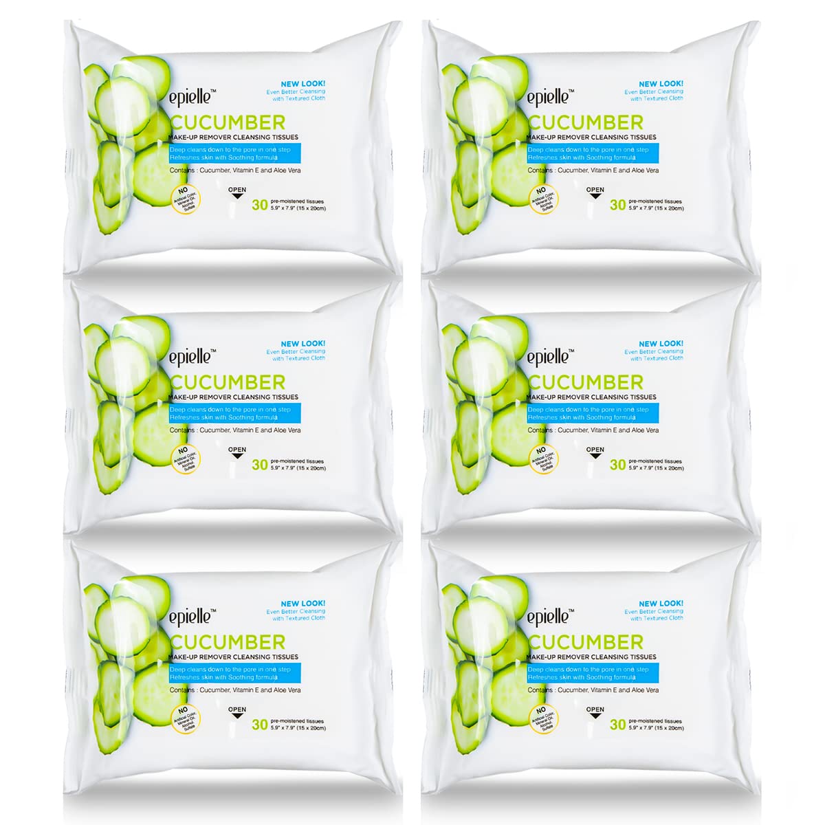 Epielle New Makeup Remover Cleansing Wipes Tissue
