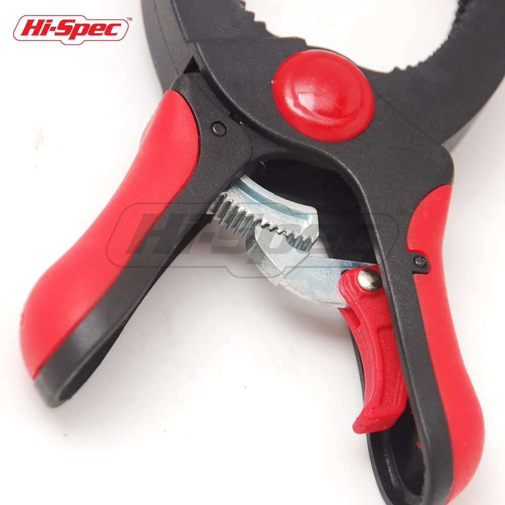 HiSpec 10 Piece Mini Spring, Ratcheting, and Bar Spreader Clamp Set. Easily Hold & Position for