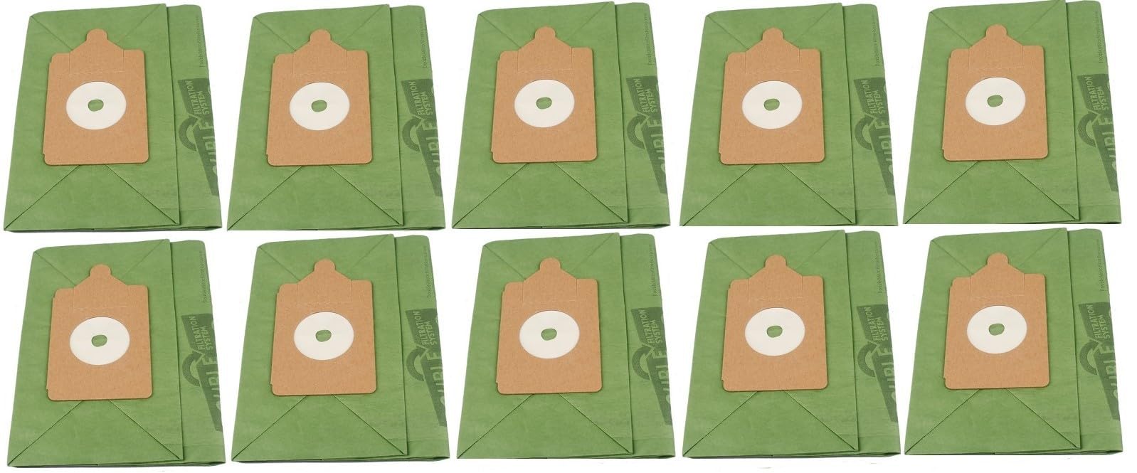 FIND A SPARE 10 Pack Double Layer Paper Dust Bags For Numatic Henry Hoover Hetty Vacuum Cleaner Alternative to type NVM1B/1C and NVM 1C/2