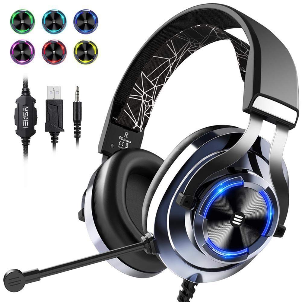 Auriculares gaming de 3.5mm para evitar el retraso de audio en partidas de PC y Xbox