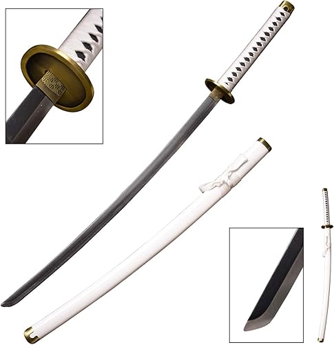 Miniatura 6 de Sword fort Sword Zoro's - Espada de 3 piezas, hecha a mano, katana japonesa anime cosplay, espadas de anime Roronoa Zoro, Kitetsu, Shusui, Wado