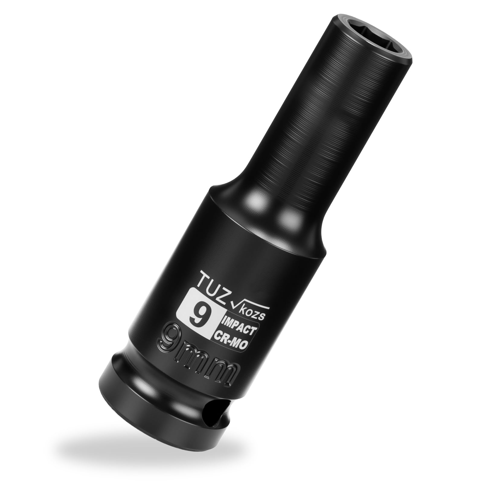 1/2 Inch Drive 9mm Deep Metric 6 Point CR-MO Impact Socket