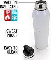 Vista 6 de Blue Beetle (2023) OFFICIAL Circuit Beetle Logo - Botella de agua aislada de 24 onzas, resistente a fugas, acero inoxidable aislado al vacío