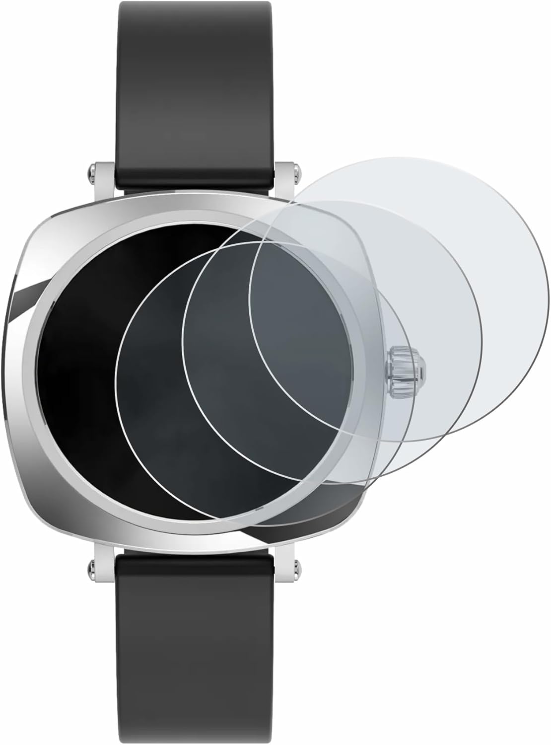 brotect Screen Protector Anti-Glare Compatible with Sross Smartwatch 1.19" (6 Pack) Screen Protector Matte, Anti-Fingerprint Protection Film