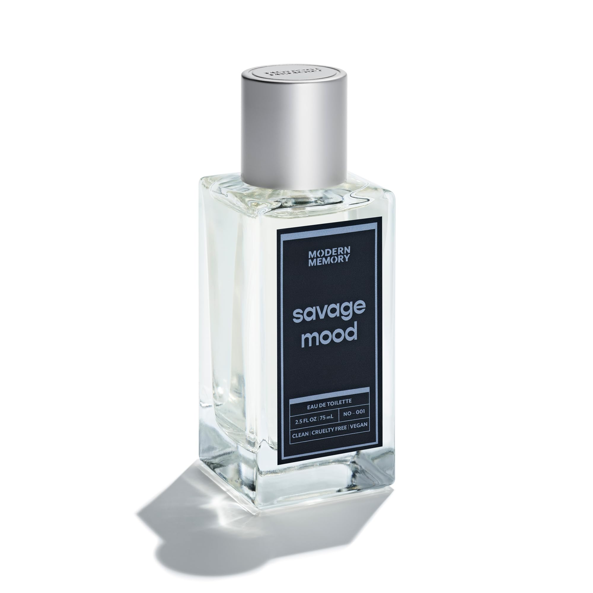 Modern Memory Savage Mood Eau de Toilette for Men, 2.5 fl oz - Notes of Bergamot, Wild Lavender & Dark Patchouli