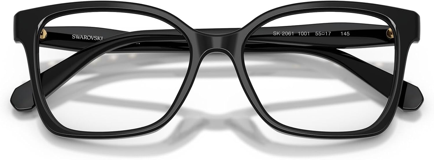 Swarovski womens Sk2061 Square Prescription Eyewear Frames