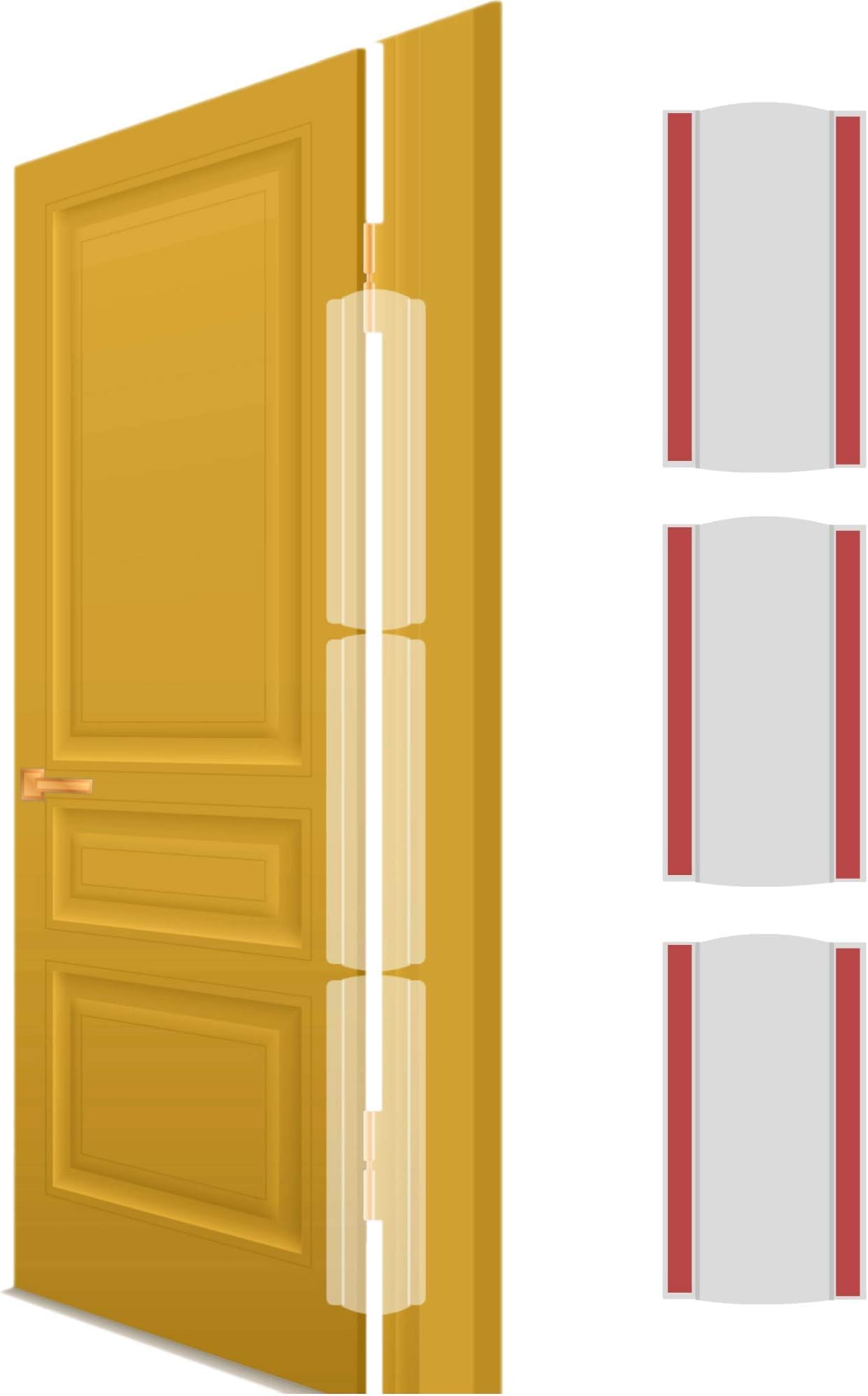 KidDough Finger Pinch Door Hinge Protector for Kids - Pack of 3