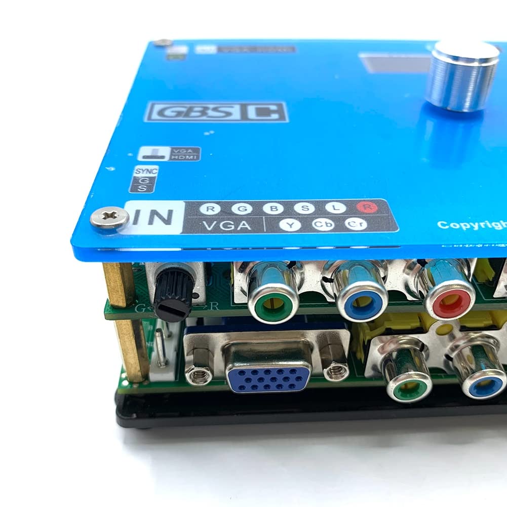Convertidor GBSC GBS Control Game Video Transcoder GBSC RGBS VGA Scart Ypbpr Signal To VGA HD Upscalers
