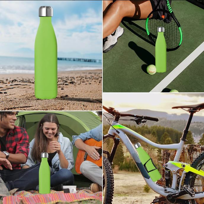 ProBytes Stainless Steel 1000ml Water Bottle, Thermal Vacuum Insulated Flask, Double Wall BPA-Free Material - Image 3